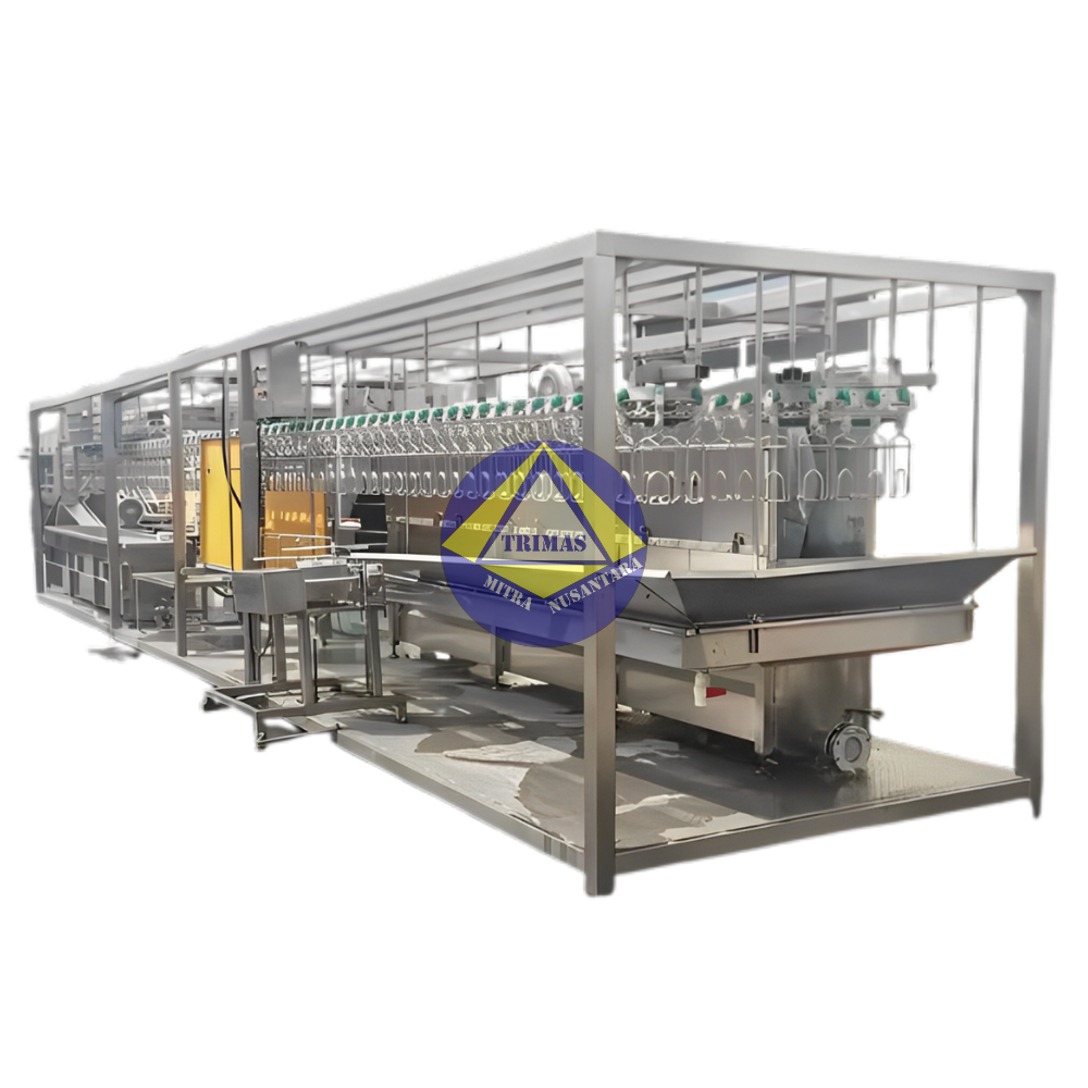 Railing Conveyor Set Rumah Potong Ayam