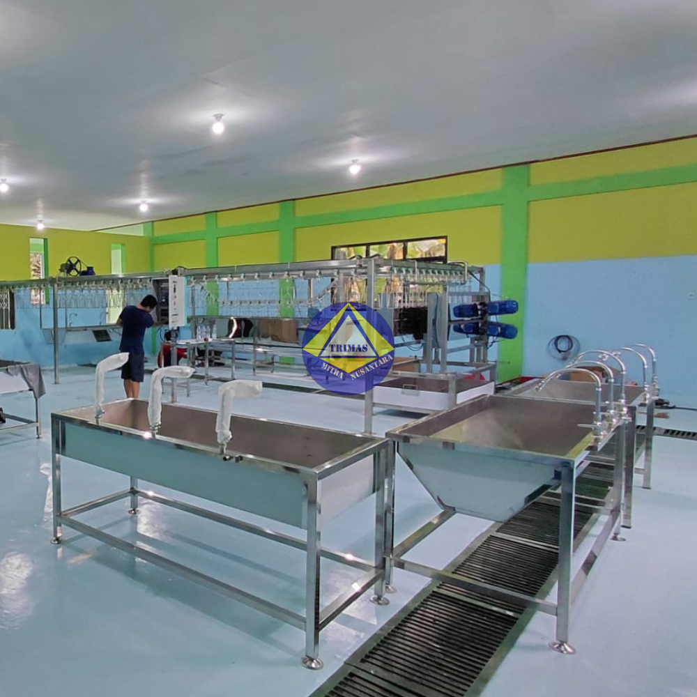 Railing Conveyor Set Rumah Potong Ayam 500 ekor/jam - Image 4