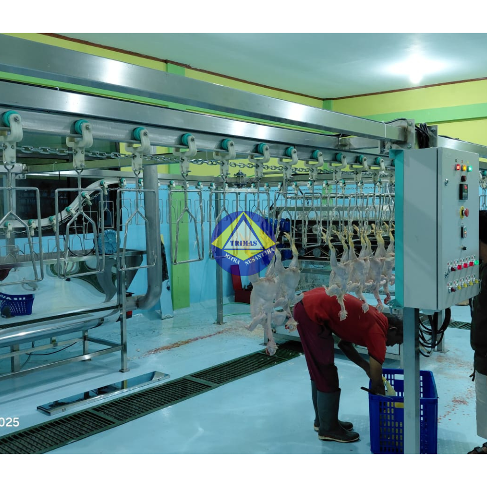 Railing Conveyor Set Rumah Potong Ayam 500 ekor/jam - Image 7