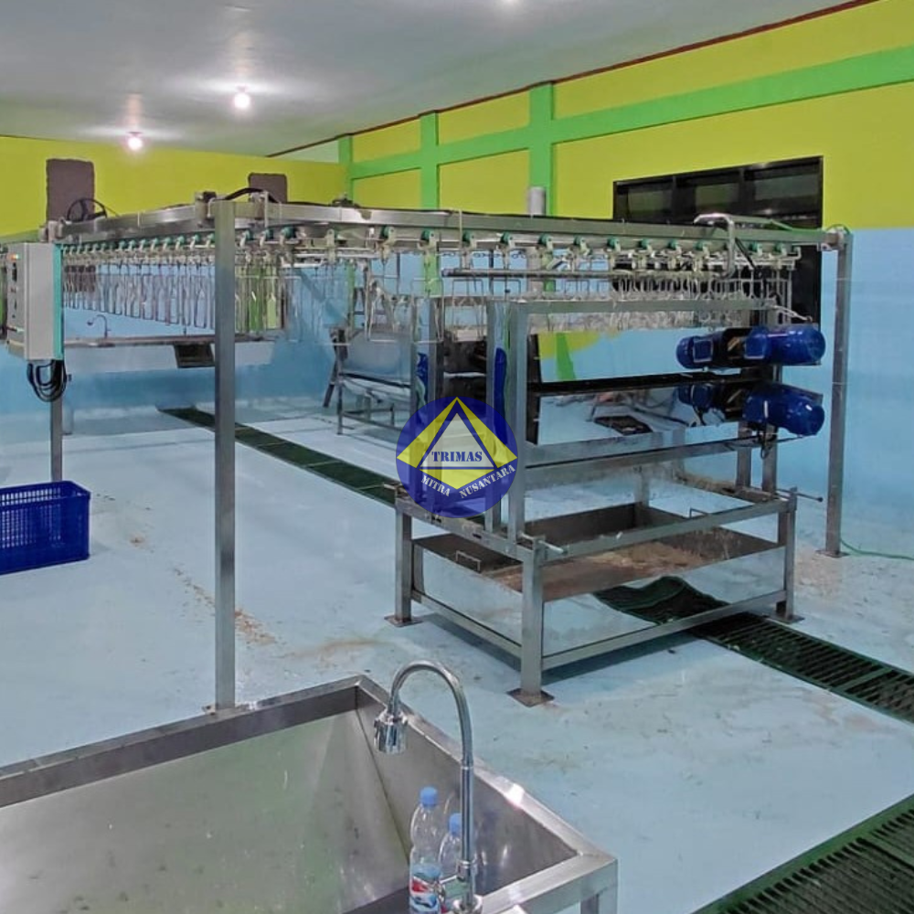 Railing Conveyor Set Rumah Potong Ayam 500 ekor/jam - Image 8