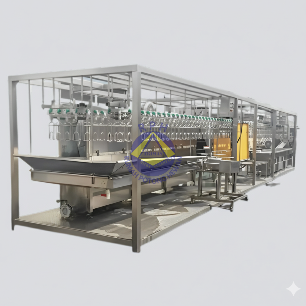 Railing Conveyor Set Rumah Potong Ayam 300 - 350 ekor/jam - Image 2