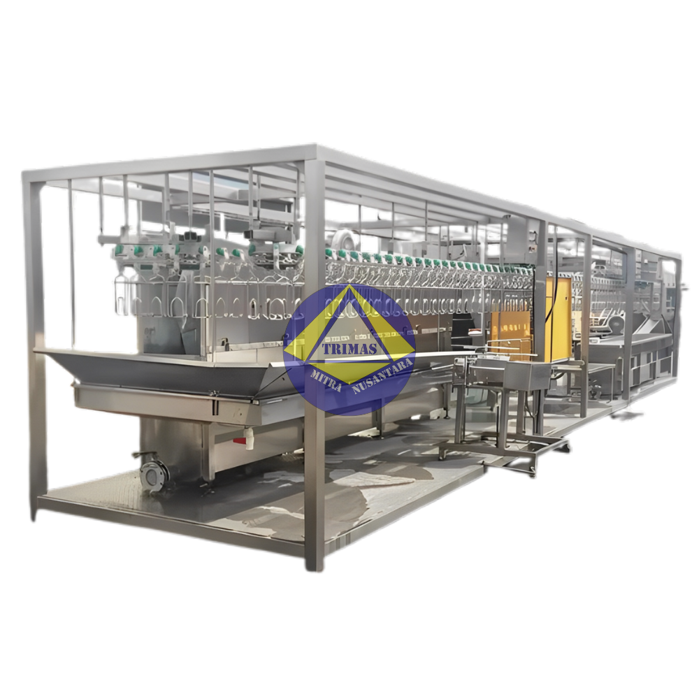Railing Conveyor Set Rumah Potong Ayam